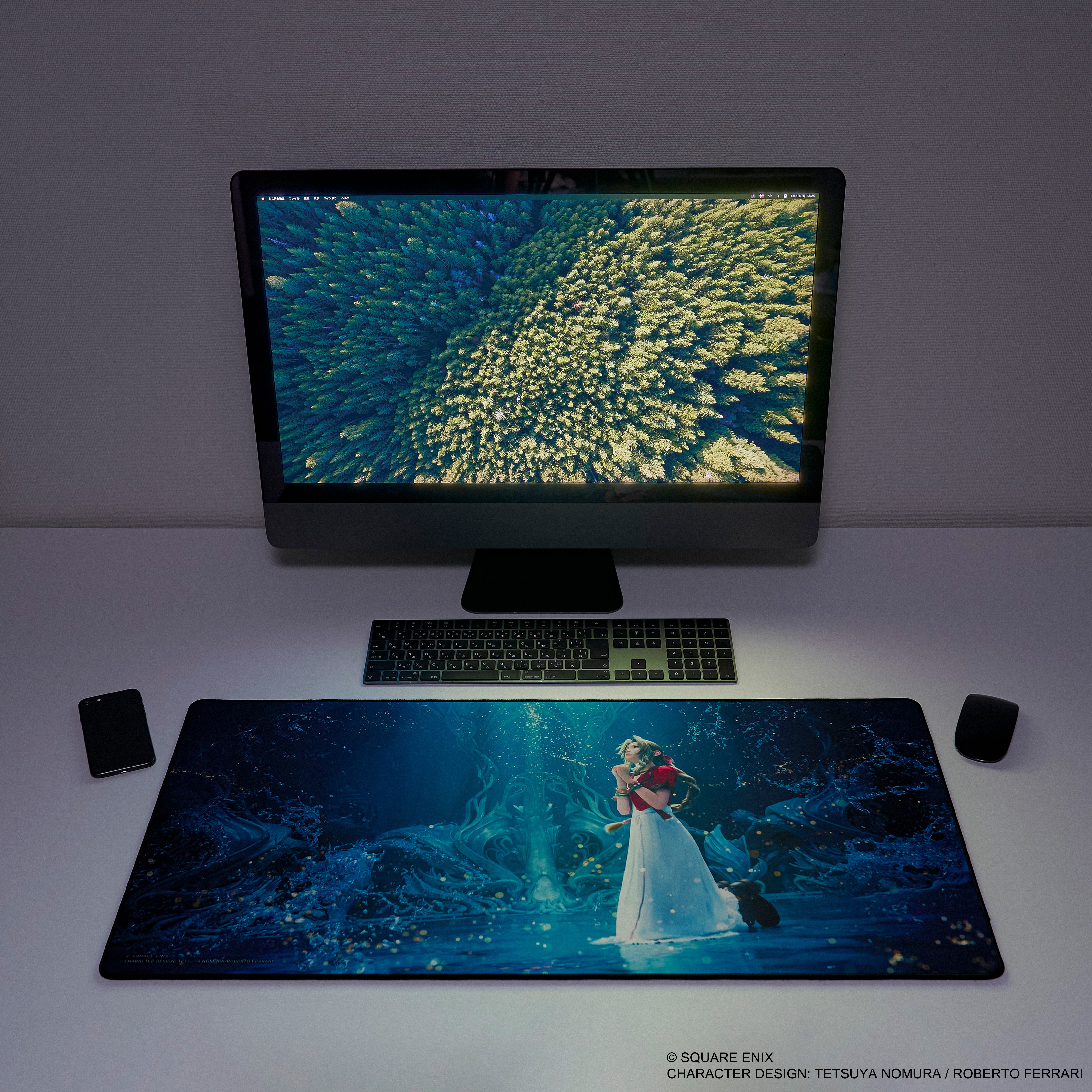 Final Fantasy VII Rebirth Gaming Mouse Pad - Key Art Aerith