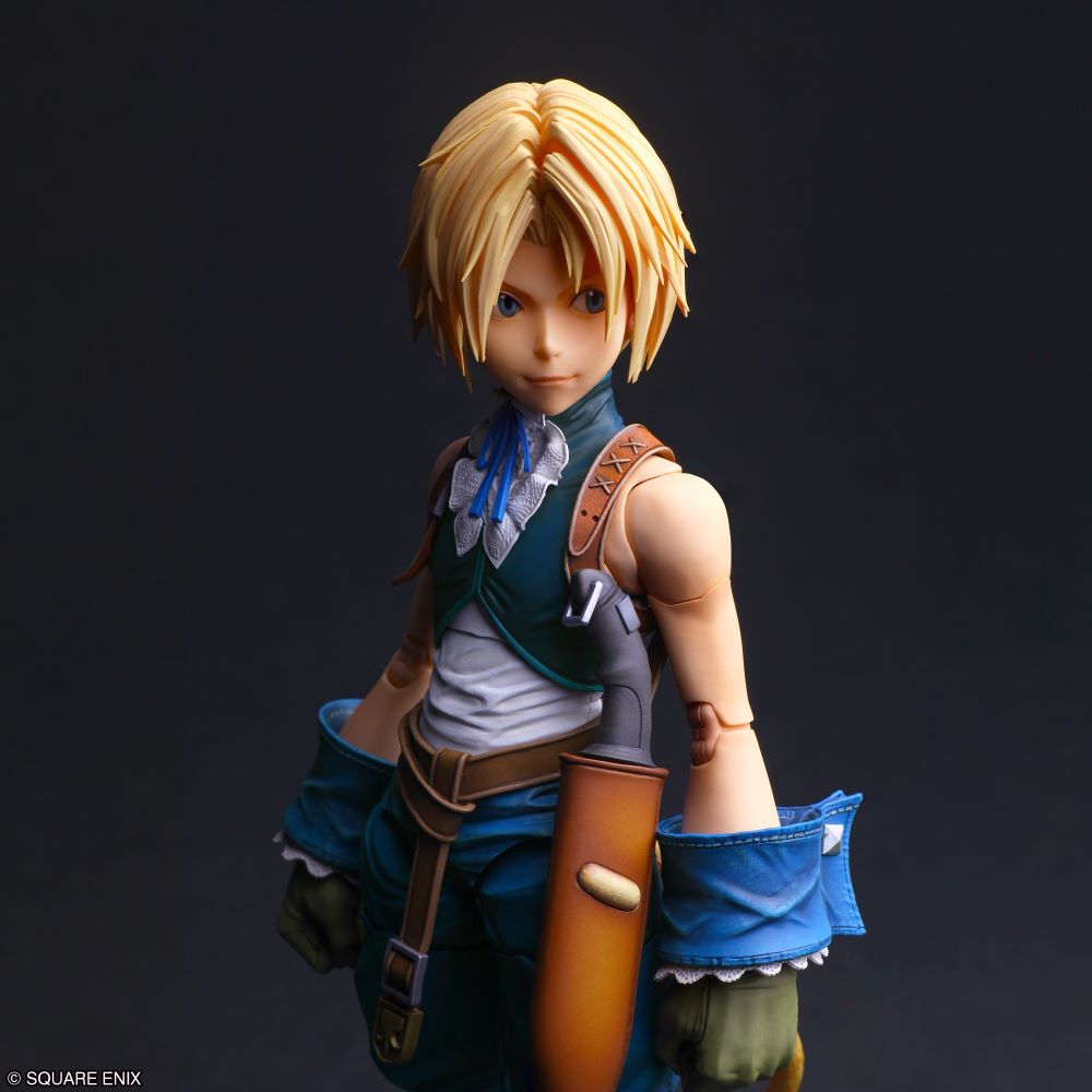 【希少品】FF7,8,10,11プレイアーツ 11点＋武器セット Pre-Order] FINAL FANTASY IX Bring Arts Zidane Tribal & Garnet Til