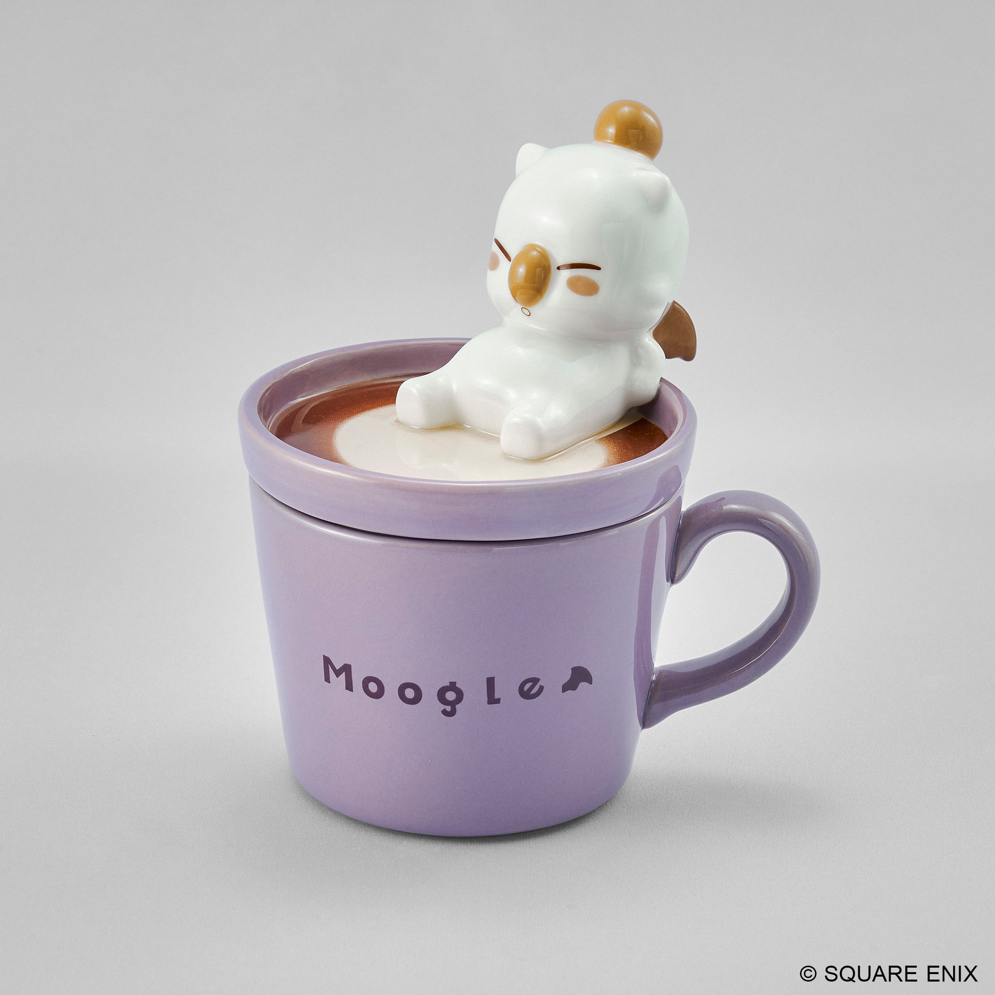 Final Fantasy Latte Art Figure Mug - Moogle [Pre-Order Nov 2026]