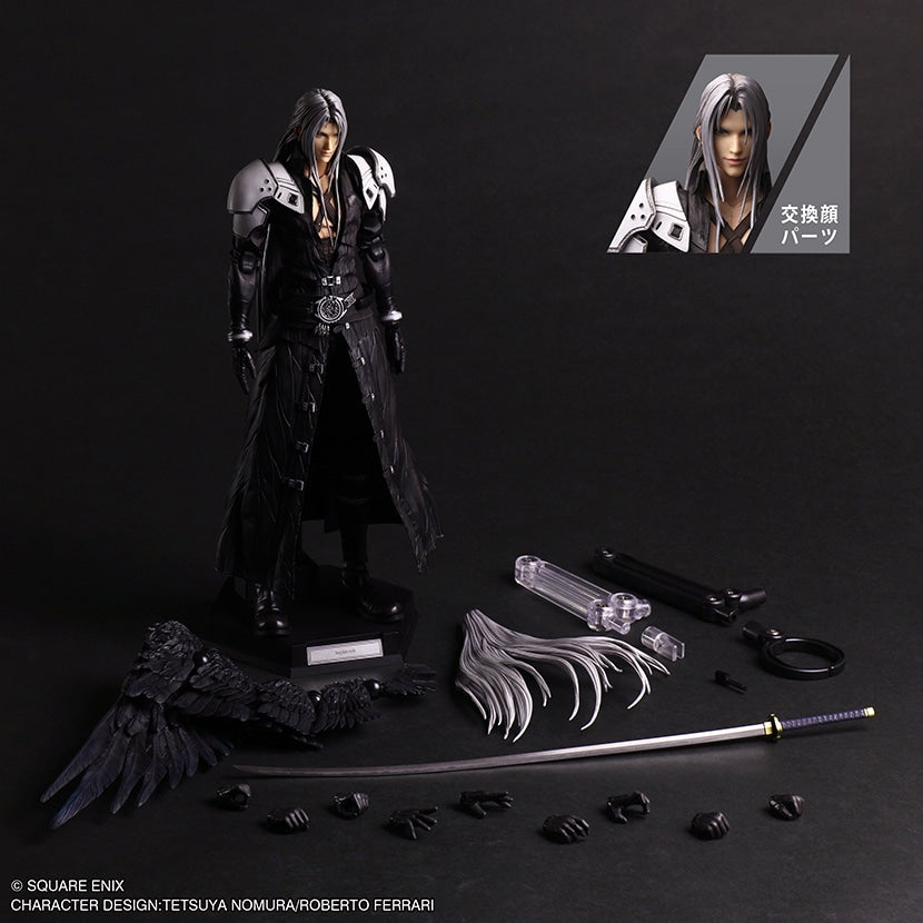 Final Fantasy VII Rebirth Play Arts Shin Figure - Sephiroth [Pre-Order Nov 2026]