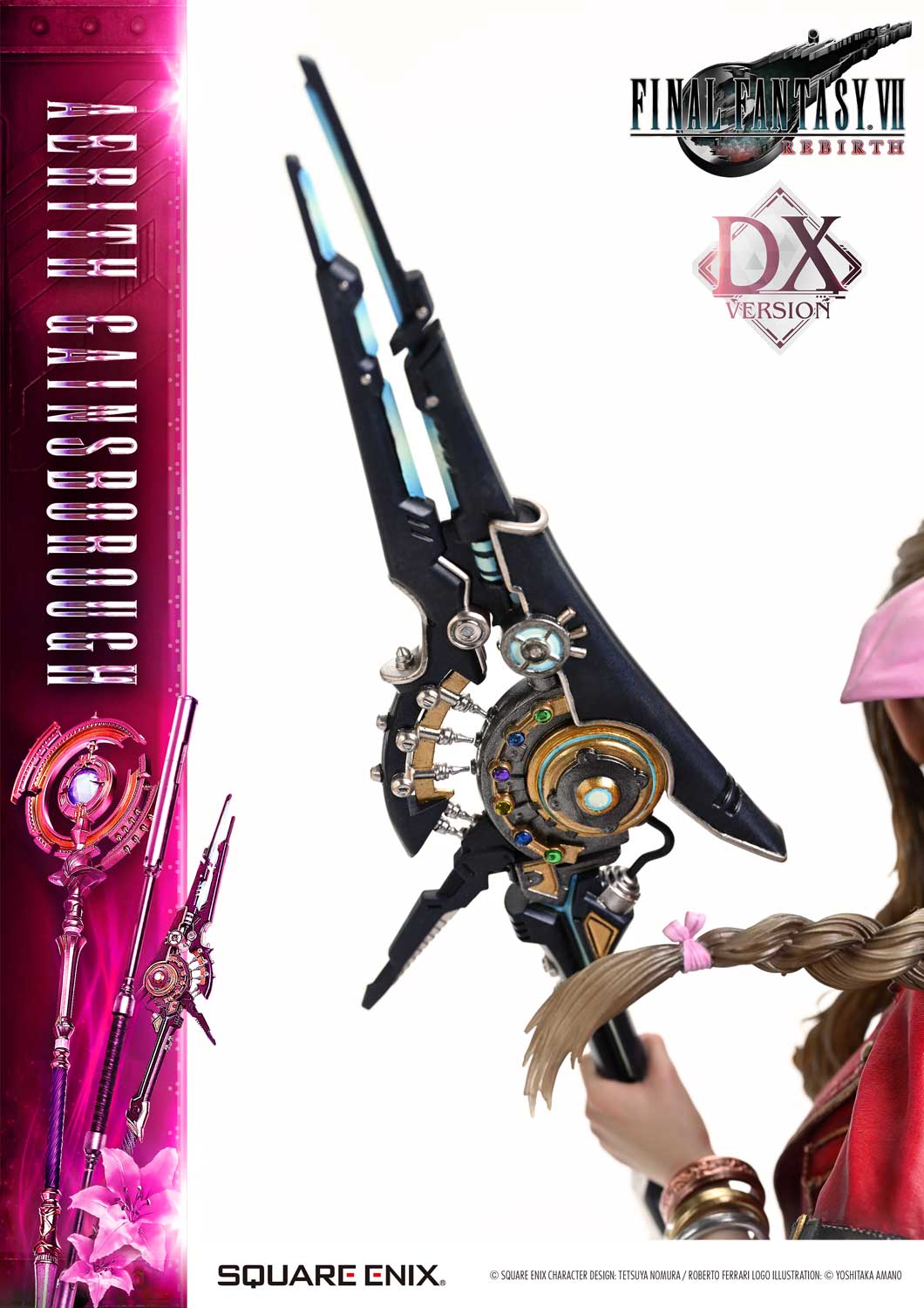 Final Fantasy VII Rebirth Square Enix 1/4 Scale Masterline Figure - Aerith Gainsborough DX Ver. [Pre-Order Oct 2027]