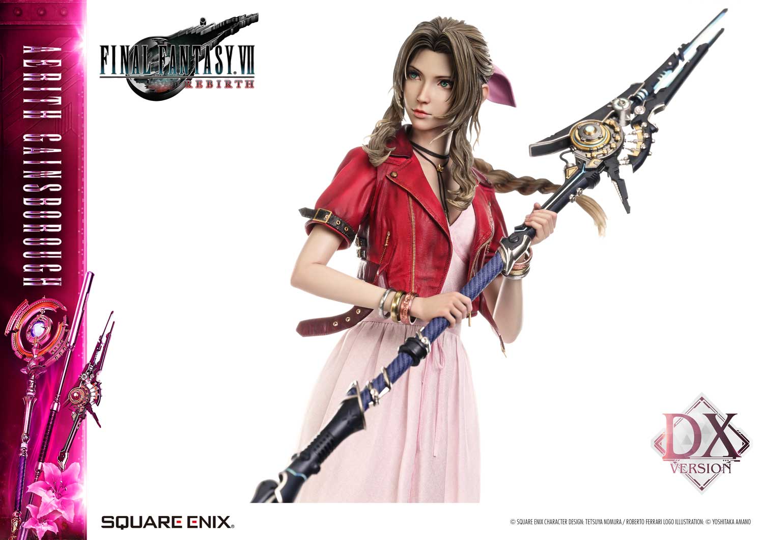 Final Fantasy VII Rebirth Square Enix 1/4 Scale Masterline Figure - Aerith Gainsborough DX Ver. [Pre-Order Oct 2027]