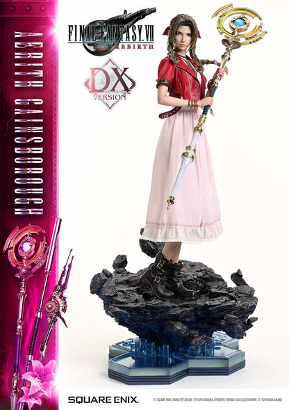 Final Fantasy VII Rebirth Square Enix 1/4 Scale Masterline Figure - Aerith Gainsborough DX Ver. [Pre-Order Oct 2027]