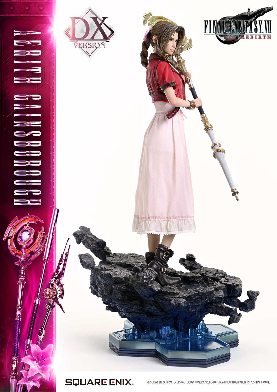 Final Fantasy VII Rebirth Square Enix 1/4 Scale Masterline Figure - Aerith Gainsborough DX Ver. [Pre-Order Oct 2027]
