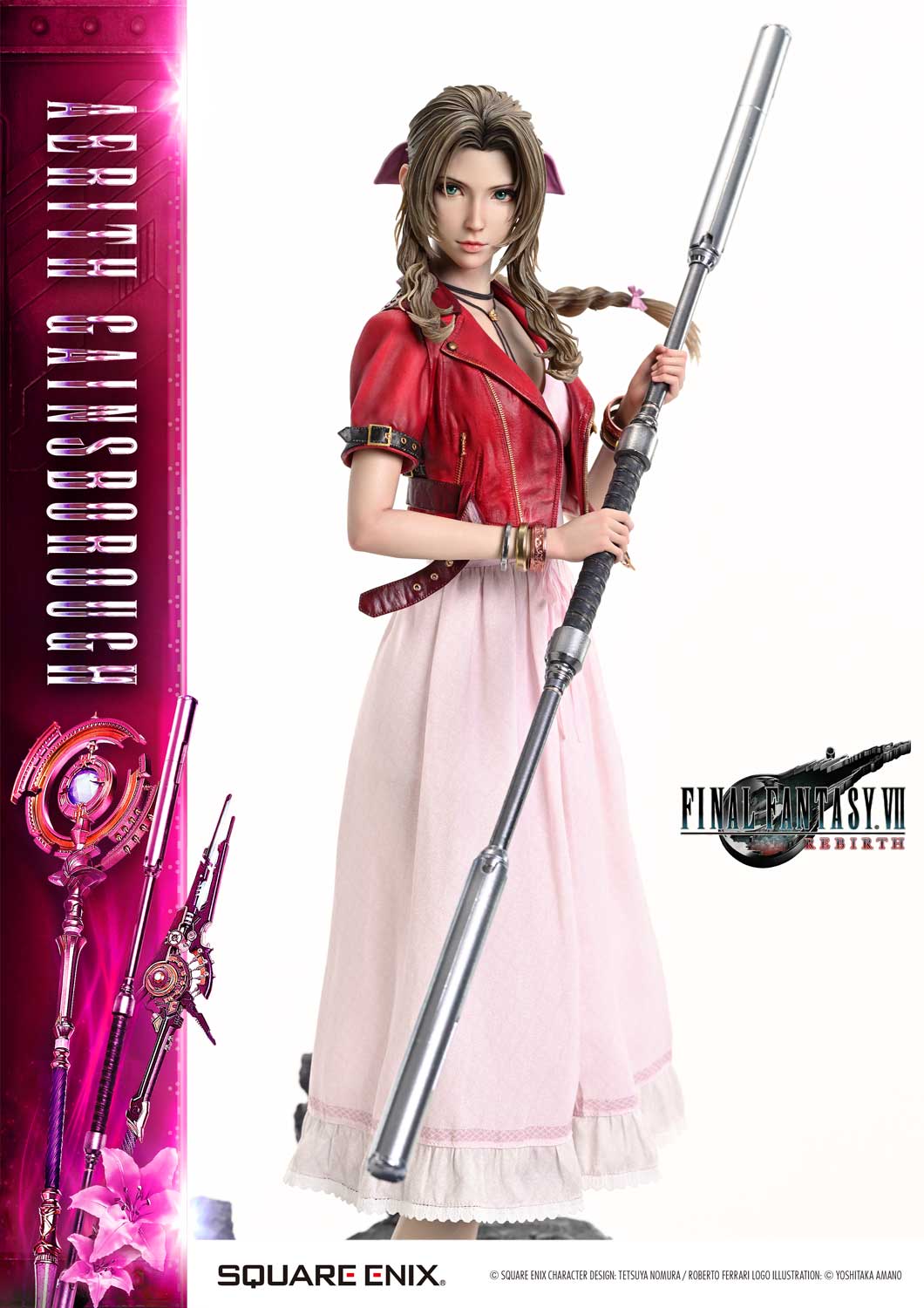Final Fantasy VII Rebirth Square Enix 1/4 Scale Masterline Figure - Aerith Gainsborough [Pre-Order Oct 2027]