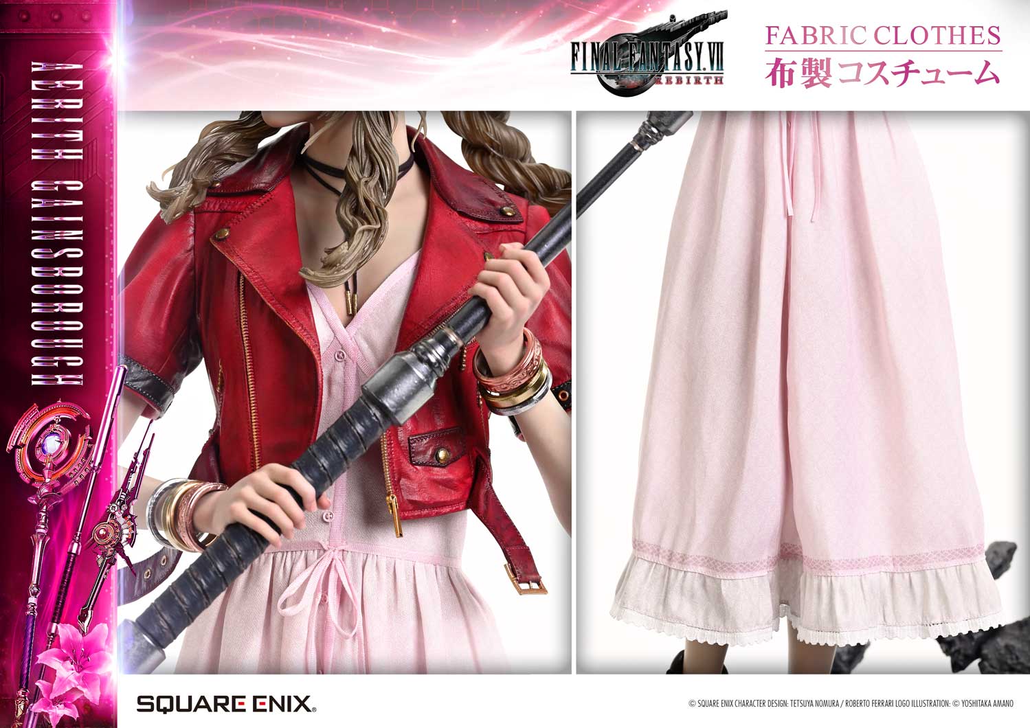 Final Fantasy VII Rebirth Square Enix 1/4 Scale Masterline Figure - Aerith Gainsborough [Pre-Order Oct 2027]