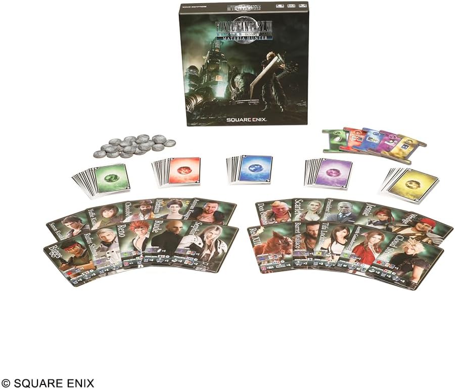 Final Fantasy VII Remake - Board Game Materia Hunter