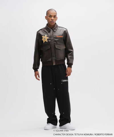 Final Fantasy VII Remake x Avirex Fashion Collection - A-2 AERITH Leather Jacket