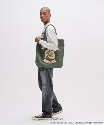 Final Fantasy VII Remake x Avirex Fashion Collection - Chocobo Nylon Tote Bag (2 Types)