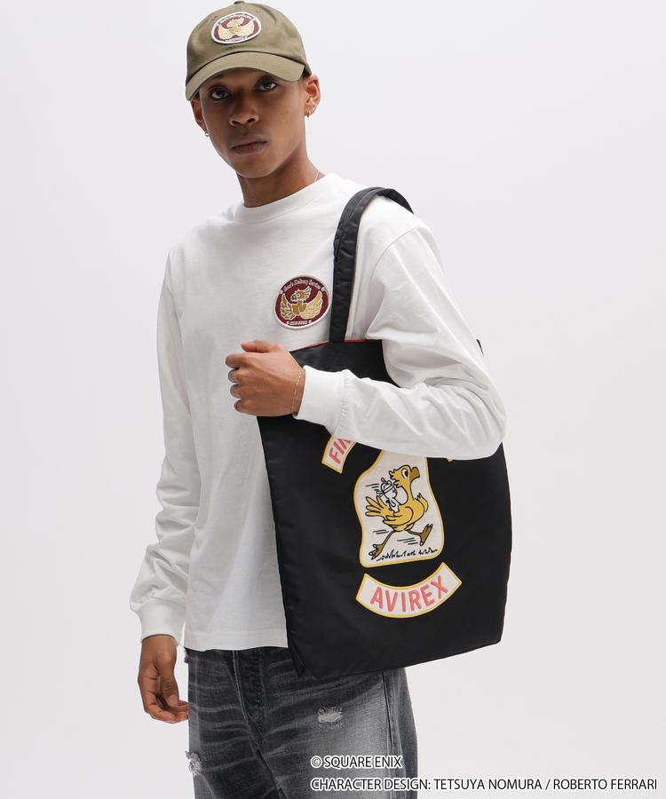 Final Fantasy VII Remake x Avirex Fashion Collection - Chocobo Nylon Tote Bag (2 Types)