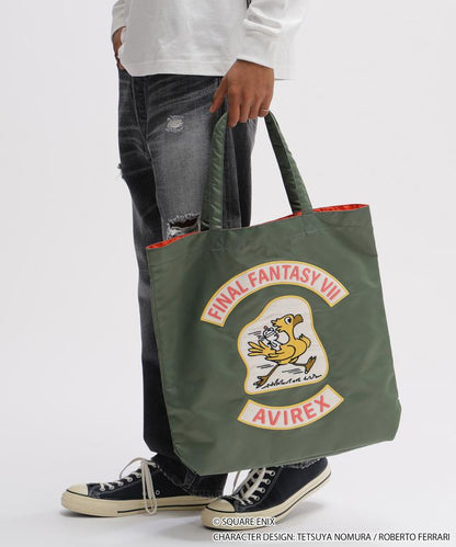 Final Fantasy VII Remake x Avirex Fashion Collection - Chocobo Nylon Tote Bag (2 Types)