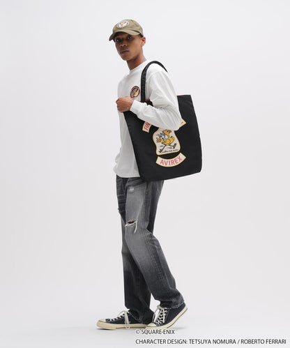 Final Fantasy VII Remake x Avirex Fashion Collection - Chocobo Nylon Tote Bag (2 Types)