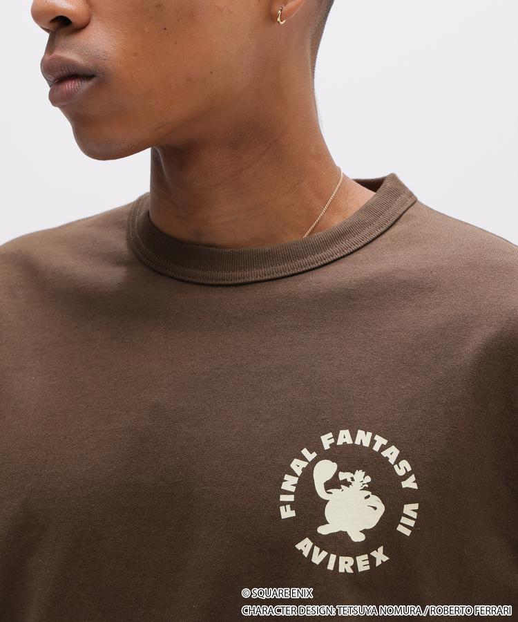Final Fantasy VII Remake x Avirex Fashion Collection - Crew Neck T-Shirt Cait Sith & Moogle (2 Types)