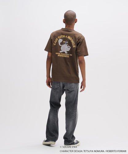 Final Fantasy VII Remake x Avirex Fashion Collection - Crew Neck T-Shirt Cait Sith & Moogle (2 Types)