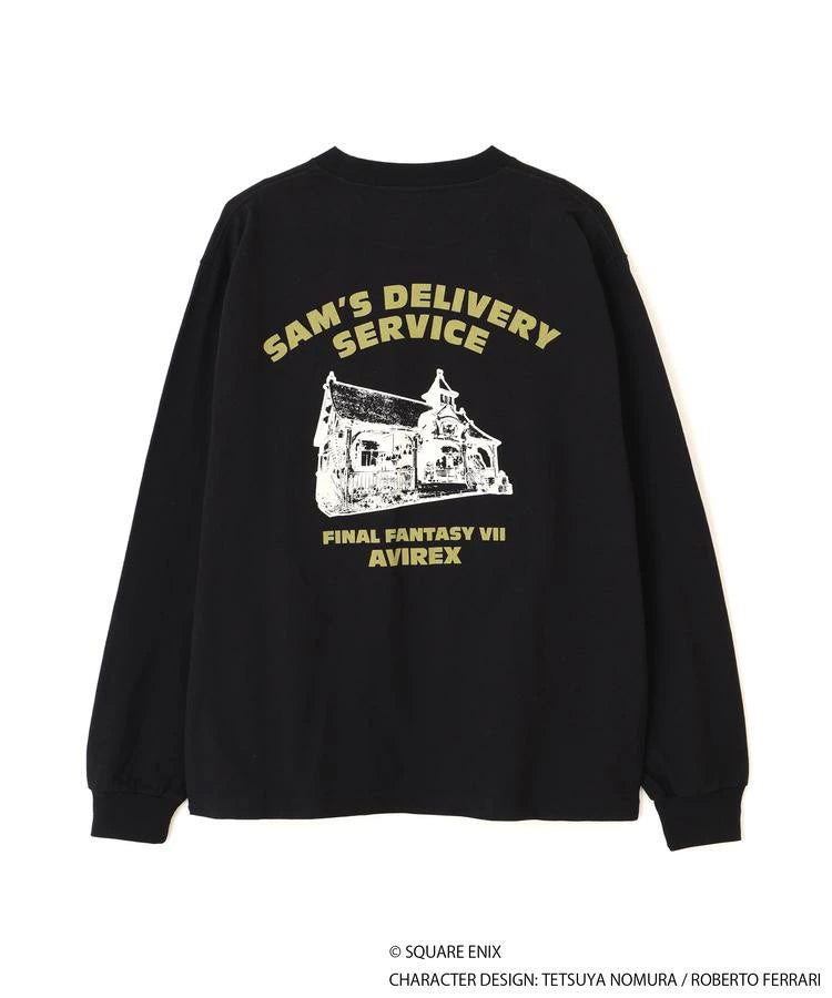 Final Fantasy VII Remake x Avirex Fashion Collection -  Long Sleeve T-Shirt (2 Types)
