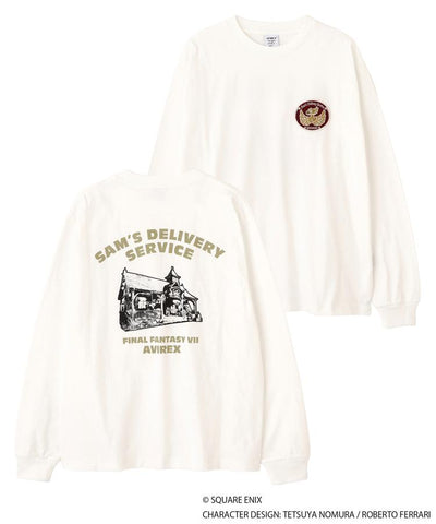 Final Fantasy VII Remake x Avirex Fashion Collection -  Long Sleeve T-Shirt (2 Types)