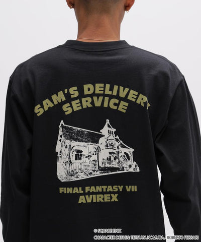 Final Fantasy VII Remake x Avirex Fashion Collection -  Long Sleeve T-Shirt (2 Types)
