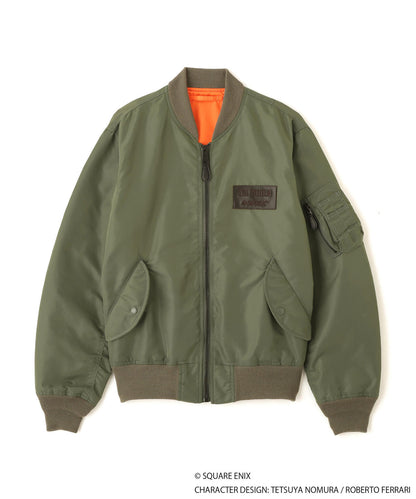 Final Fantasy VII Remake x Avirex Fashion Collection - MA-1 Chocobo Green Jacket