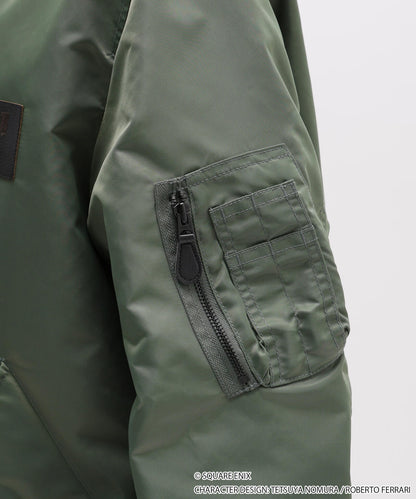 Final Fantasy VII Remake x Avirex Fashion Collection - MA-1 Chocobo Green Jacket
