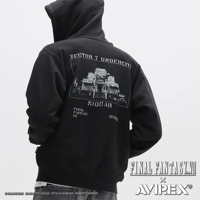 Final Fantasy VII Remake x Avirex Fashion Collection - Seventh Heaven Zip-Up Hoodie (2 Types)
