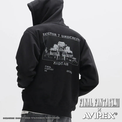 Final Fantasy VII Remake x Avirex Fashion Collection - Seventh Heaven Zip-Up Hoodie (2 Types)