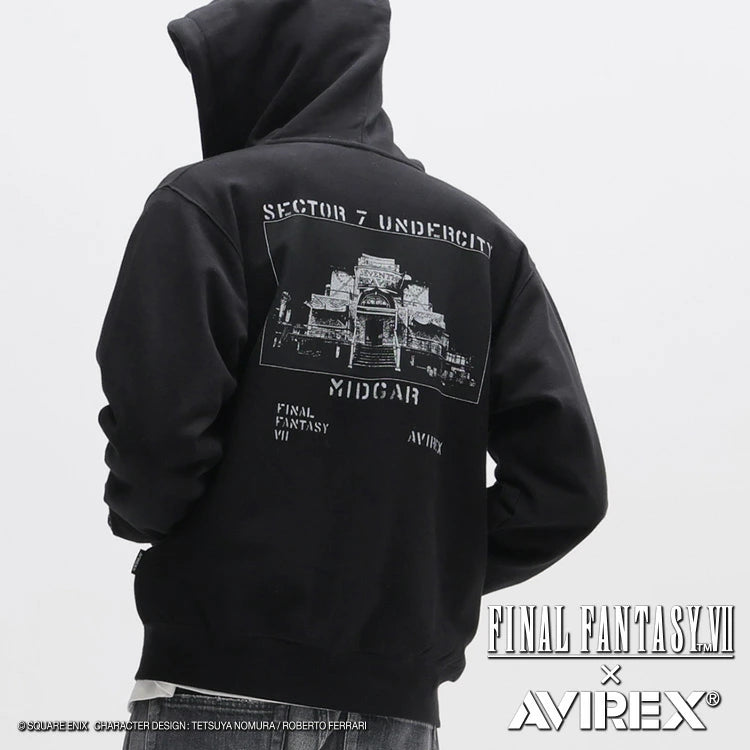 Final Fantasy VII Remake x Avirex Fashion Collection - Seventh Heaven Zip-Up Hoodie (2 Types)