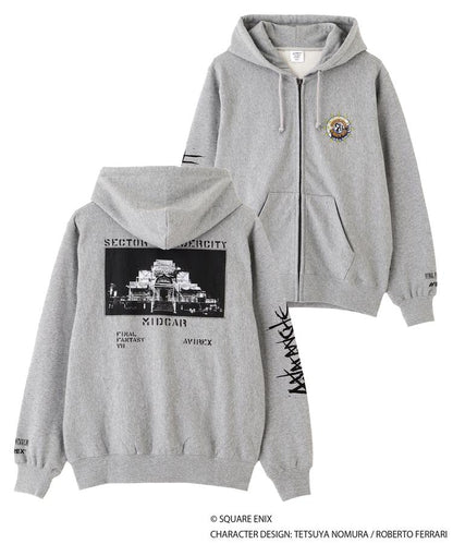 Final Fantasy VII Remake x Avirex Fashion Collection - Seventh Heaven Zip-Up Hoodie (2 Types)