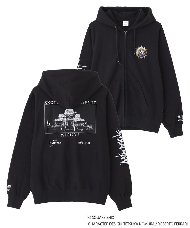 Final Fantasy VII Remake x Avirex Fashion Collection - Seventh Heaven Zip-Up Hoodie (2 Types)