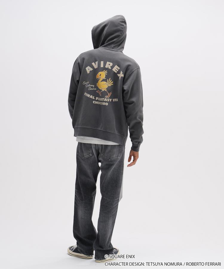 VR × FFXIV CHOCOBO HOODIE / FADE BLACK VR × FFXIV CHOCOBO HOODIEの 
