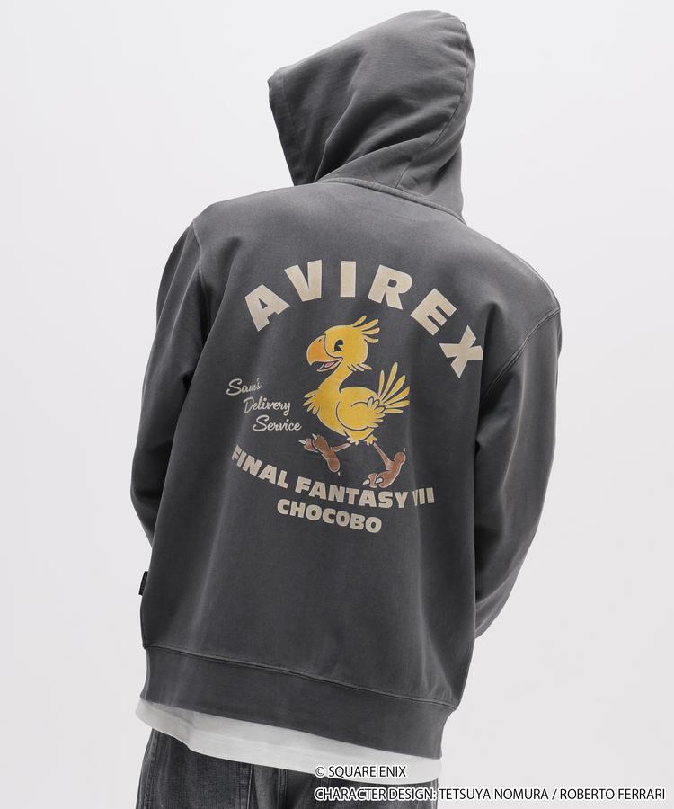 Final Fantasy VII Remake x Avirex Fashion Collection - Chocobo Zip-Up Hoodie (3 Types)