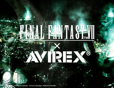 Final Fantasy VII Remake x Avirex Fashion Collection - Crew Neck Sweatshirt Cait Sith & Moogle (2 Types)