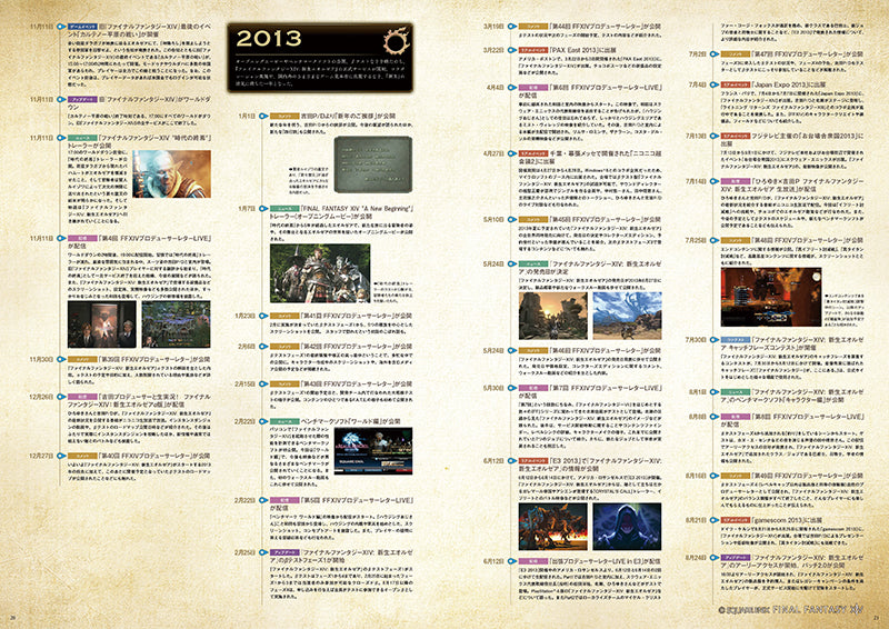 Final Fantasy XIV - 10th Anniversary Memorial Book