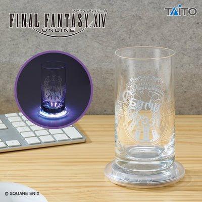 Final Fantasy XIV Online - LED Coaster & Glass Set Vol. 2