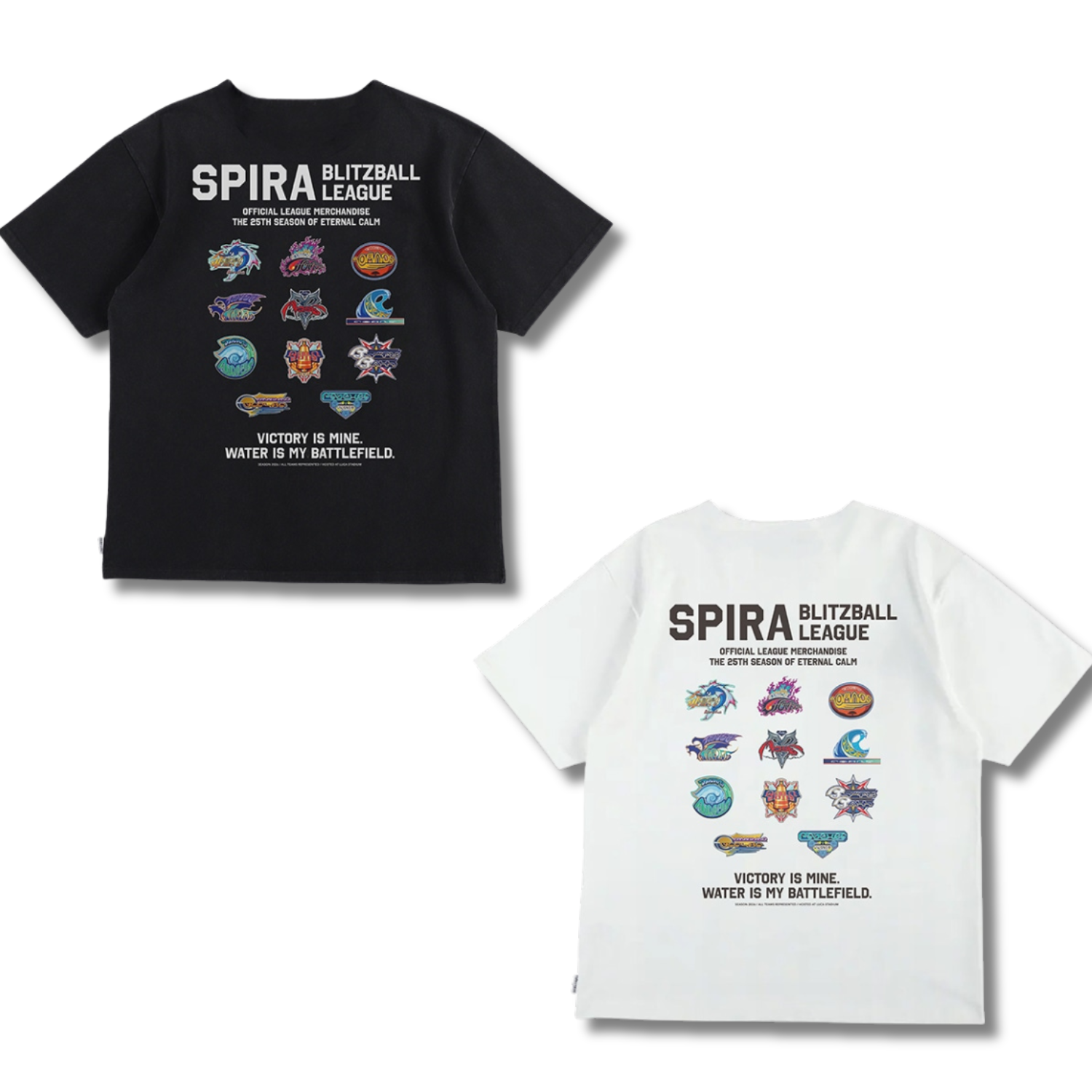 Final FantasyX x Lit Baff Apt - Blitzball League T- Shirt (2 Types)