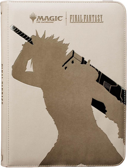 Final Fantasy × Universes Beyond - Cloud Strife Ex-Soldier 9-Pocket Premium Zippered PRO Binder