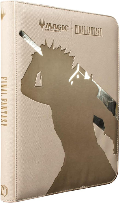 Final Fantasy × Universes Beyond - Cloud Strife Ex-Soldier 9-Pocket Premium Zippered PRO Binder