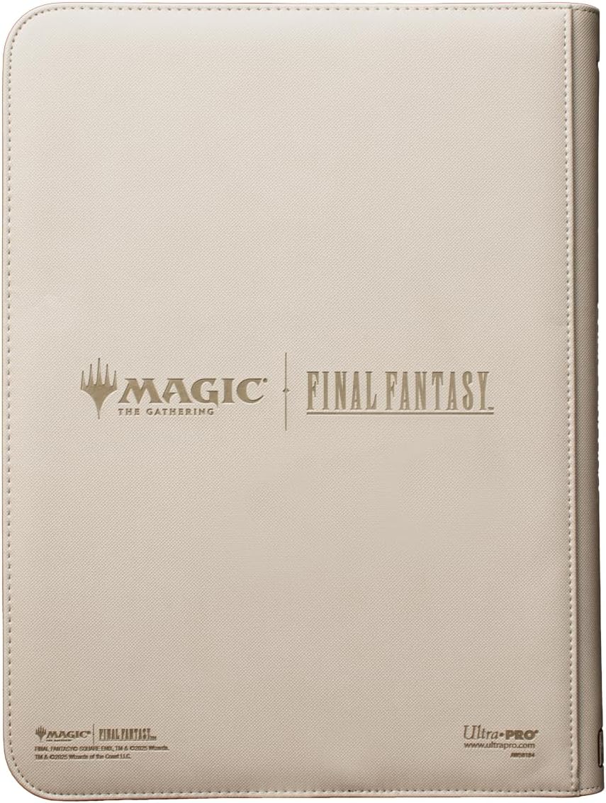 Final Fantasy × Universes Beyond - Cloud Strife Ex-Soldier 9-Pocket Premium Zippered PRO Binder