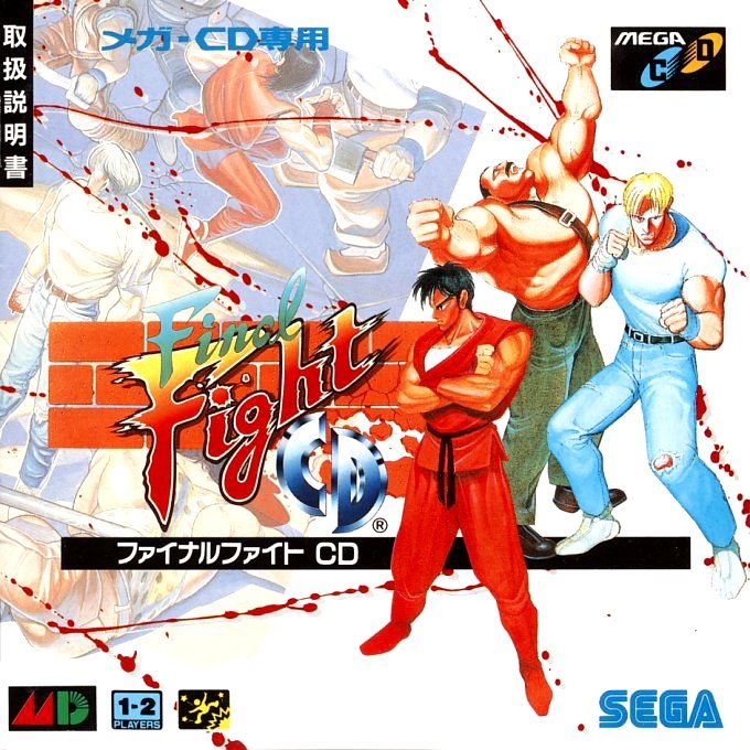 [USED JAPAN] Final Fight CD Mega CD