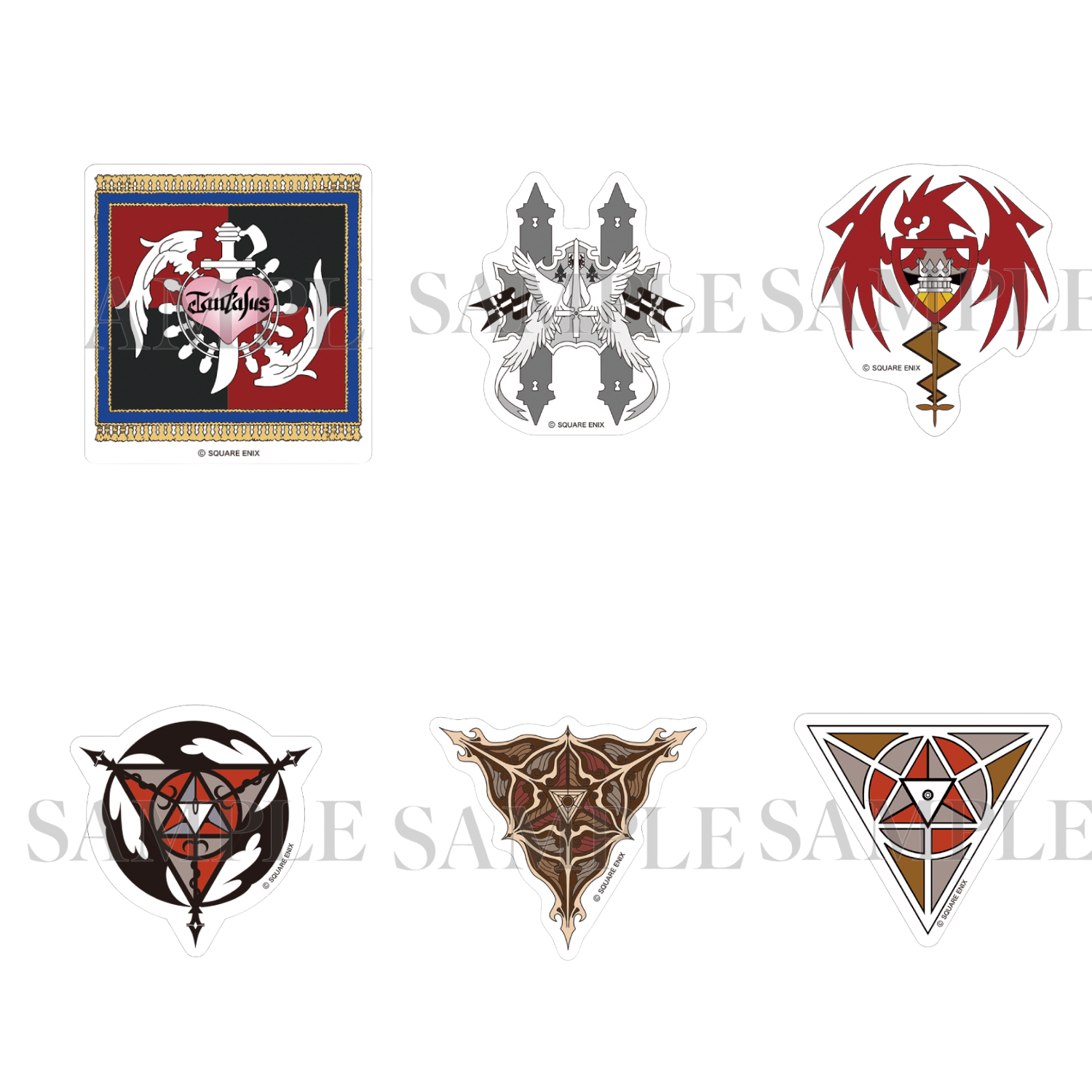 Final Fantasy IX 25th Anniversary The Exhibition - Emblem Sticker (6 Types) [Pre-Order May 2026]