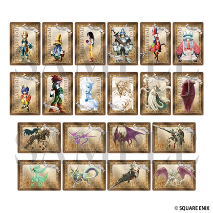 Final Fantasy IX 25th Anniversary The Exhibition - Random Pack Metal Card Collection (20 Types) [Pre-Order May 2026]