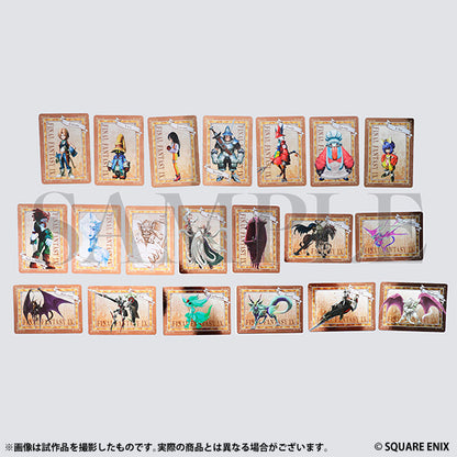 Final Fantasy IX 25th Anniversary The Exhibition - Random Pack Metal Card Collection (20 Types) [Pre-Order May 2026]