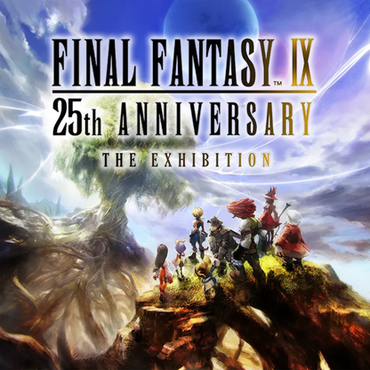 Final Fantasy IX 25th Anniversary The Exhibition - Famous Quotes Sticker Complete Set of 8 [Pre-Order May 2026]
