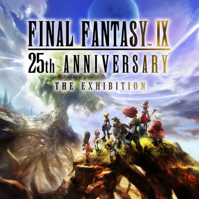 Final Fantasy IX 25th Anniversary The Exhibition - Emblem Sticker (6 Types) [Pre-Order May 2026]