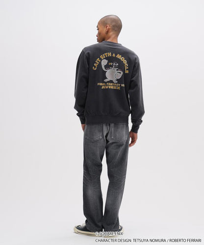 Final Fantasy VII Remake x Avirex Fashion Collection - Crew Neck Sweatshirt Cait Sith & Moogle (2 Types)