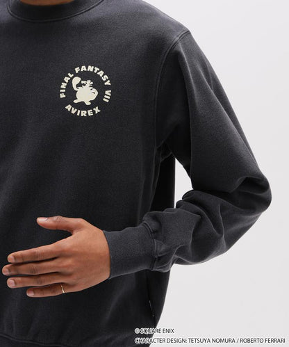 Final Fantasy VII Remake x Avirex Fashion Collection - Crew Neck Sweatshirt Cait Sith & Moogle (2 Types)