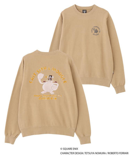 Final Fantasy VII Remake x Avirex Fashion Collection - Crew Neck Sweatshirt Cait Sith & Moogle (2 Types)