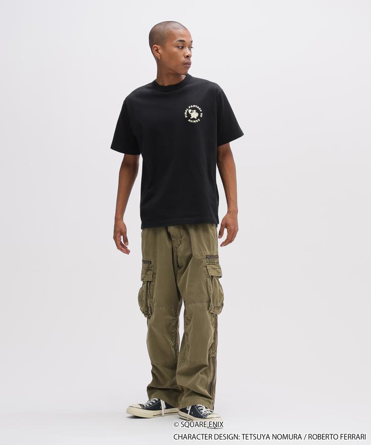 Final Fantasy VII Remake x Avirex Fashion Collection - Crew Neck T-Shirt Cait Sith & Moogle (2 Types)