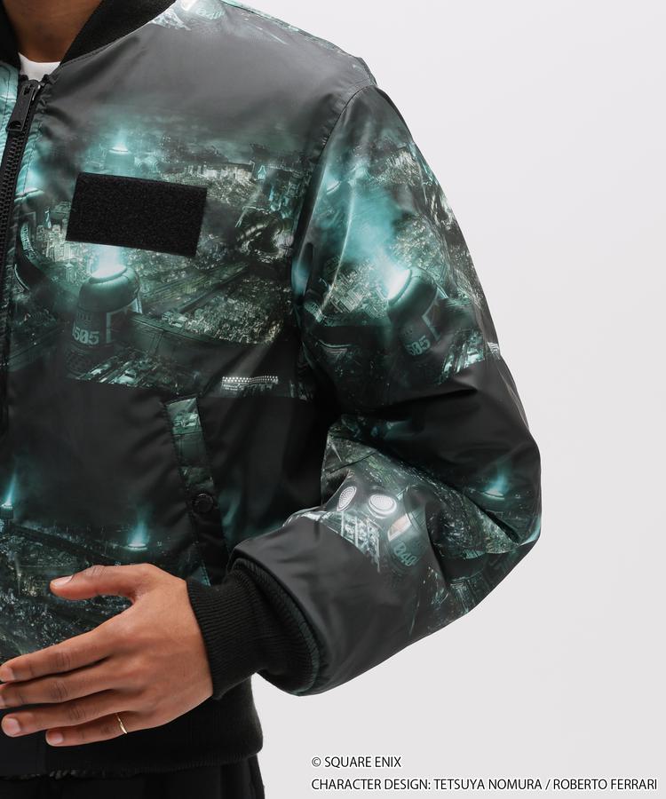 Final Fantasy VII Remake x Avirex Fashion Collection - Quilted MA-1 Midgar