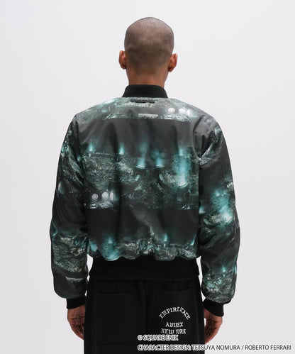 Final Fantasy VII Remake x Avirex Fashion Collection - Quilted MA-1 Midgar