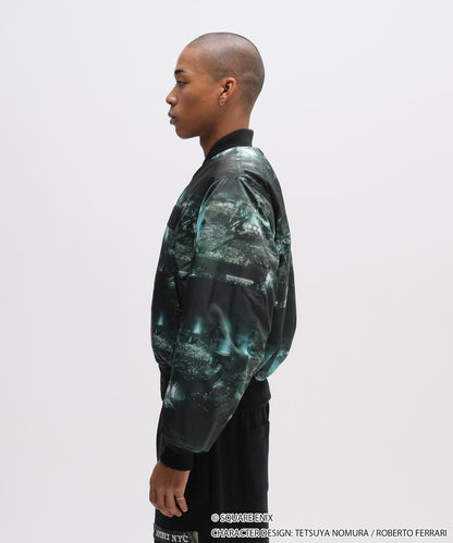 Final Fantasy VII Remake x Avirex Fashion Collection - Quilted MA-1 Midgar